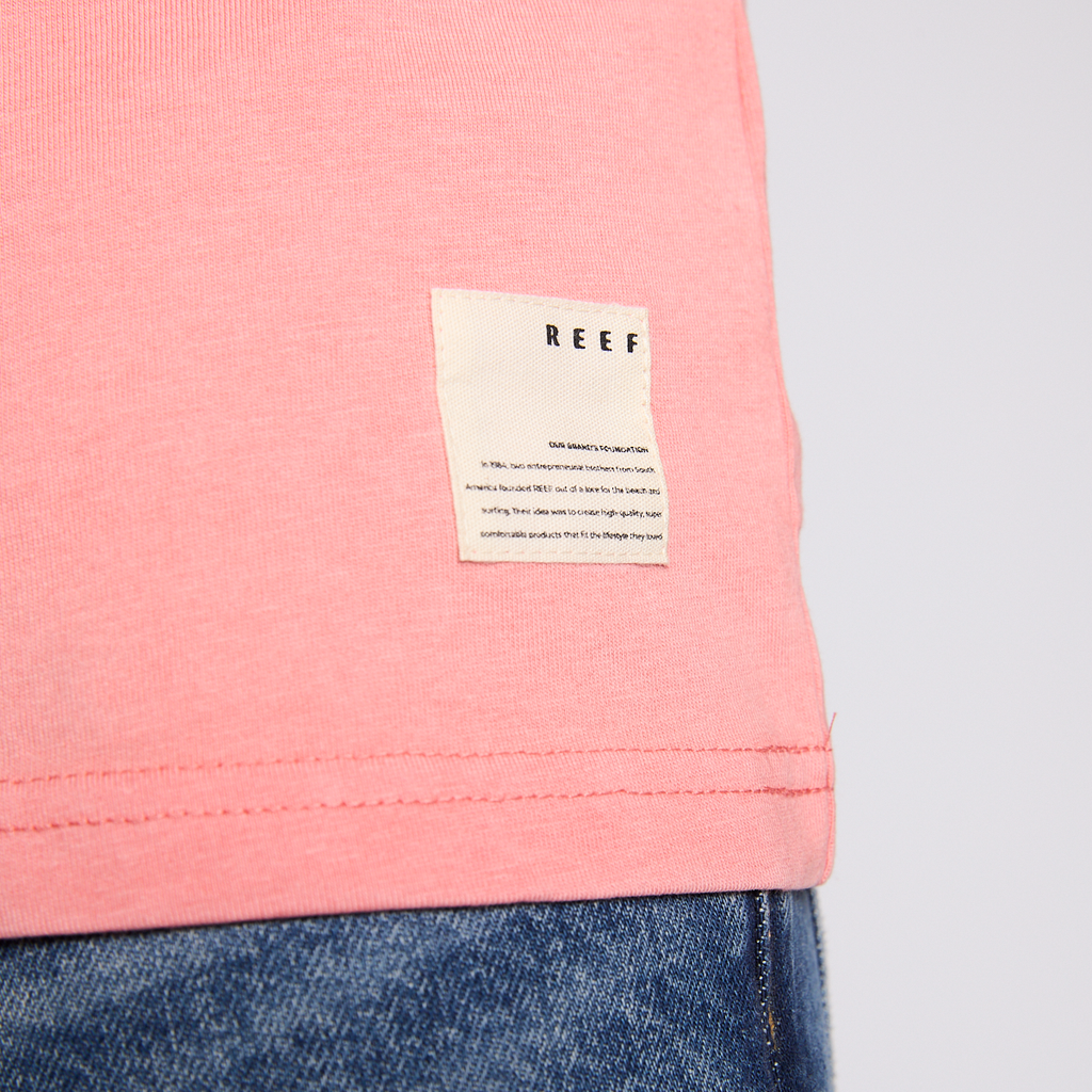 Polera Reef Men Clean Pink