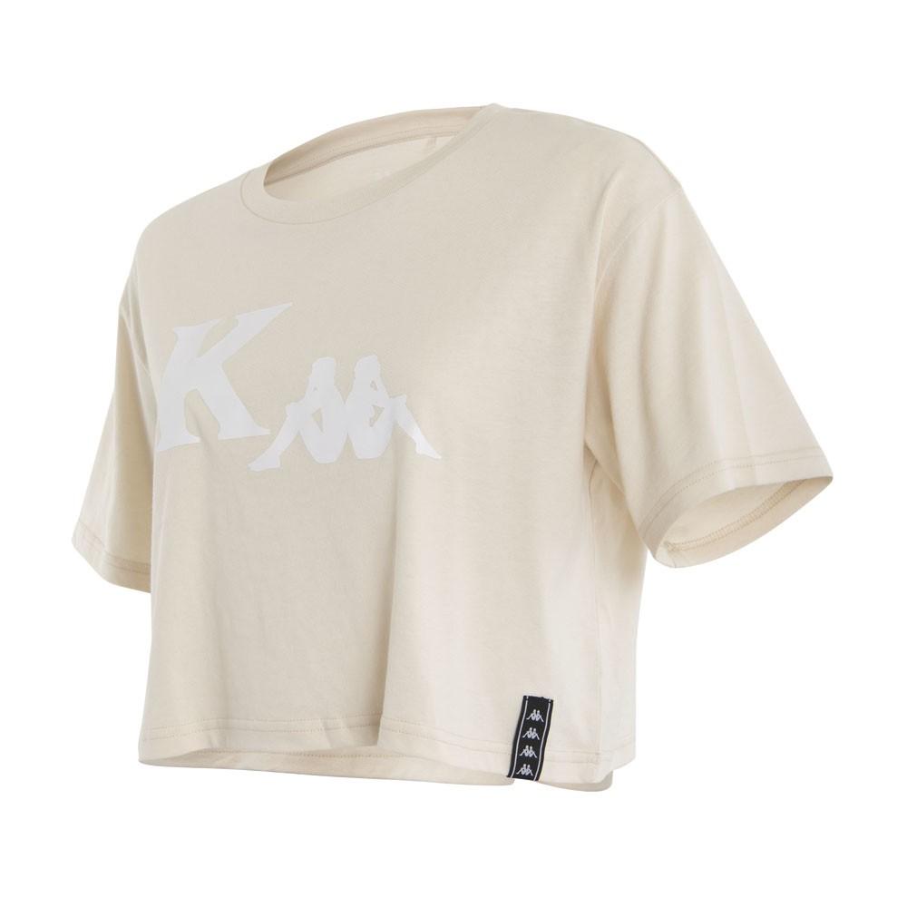 Polera Women Crop Top Beige
