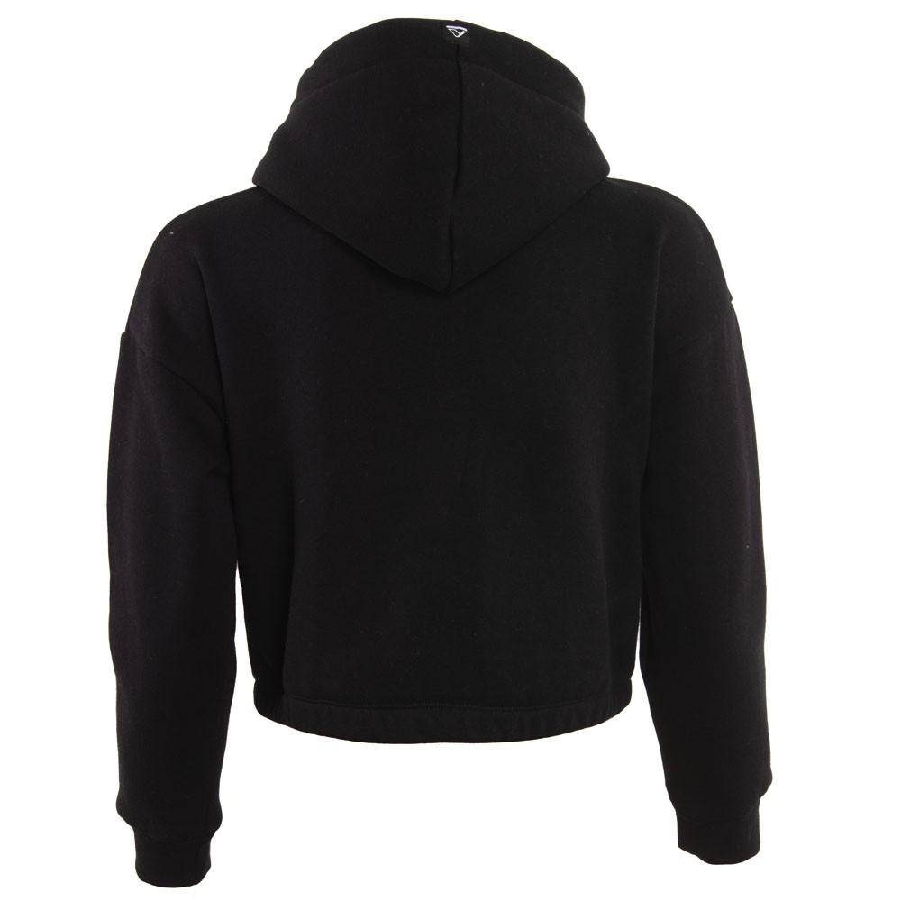 Poleron Kids Crop Top Print Black