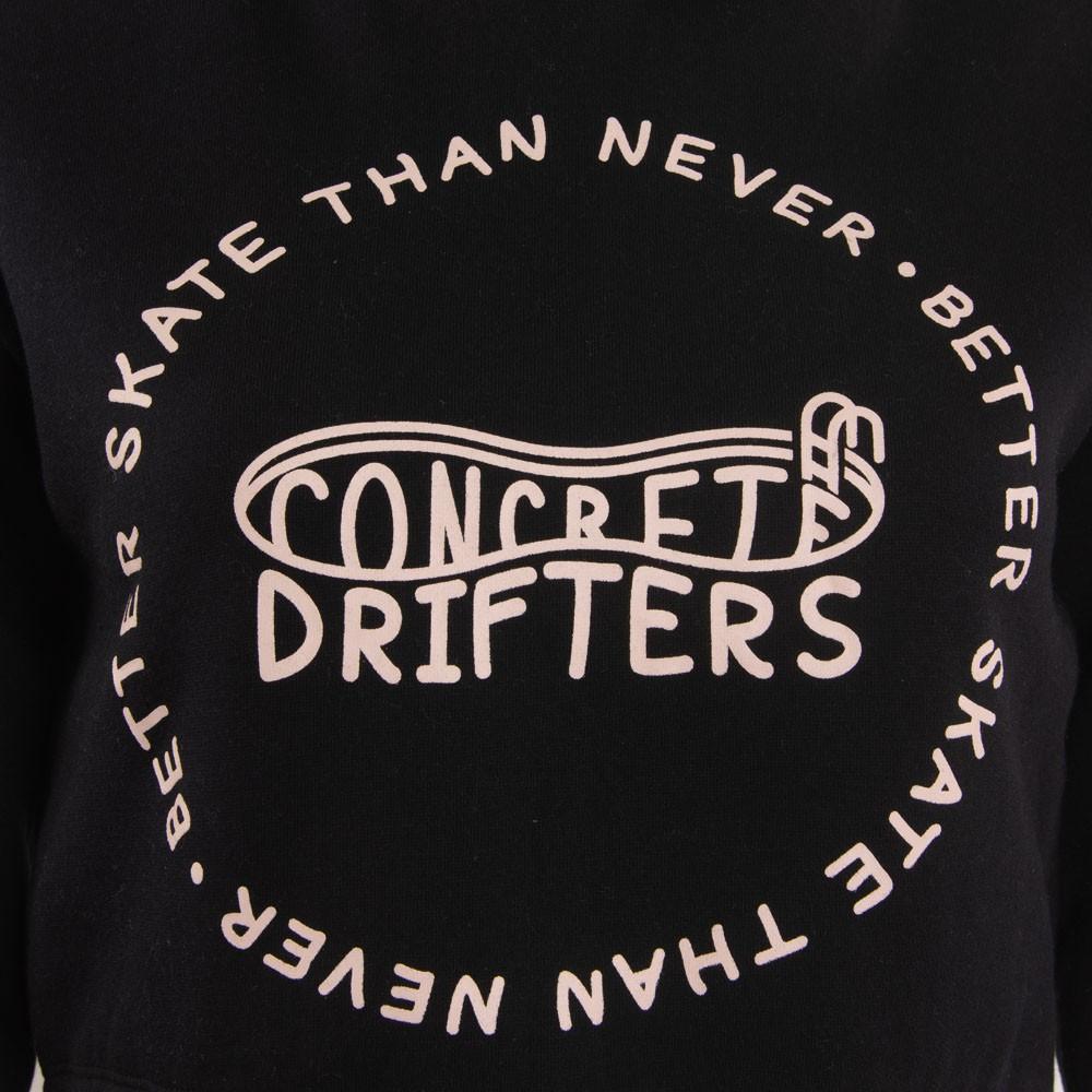 Poleron Kids Crop Top Print Black