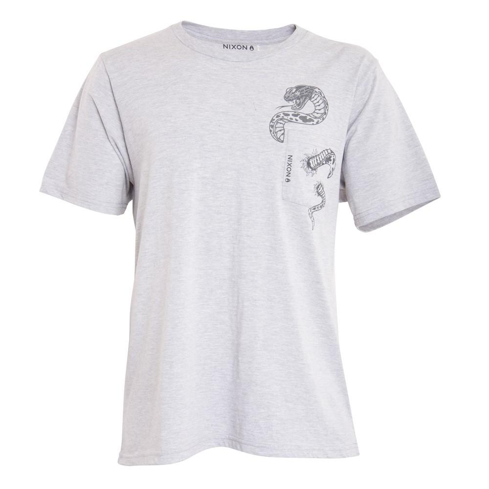 Polera Men Snake Pocket Gray