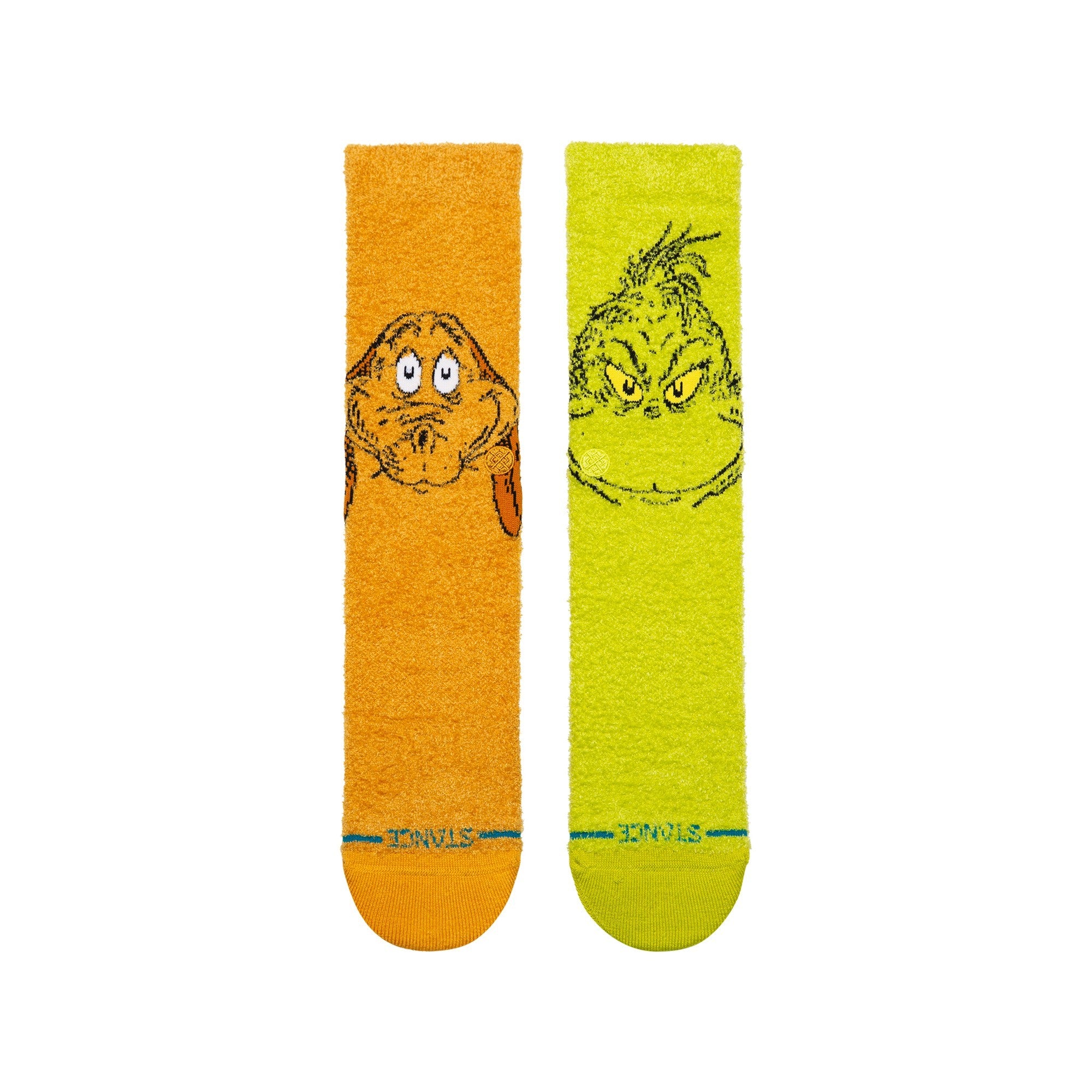 Stance Sock Grinch And Max Green Brown