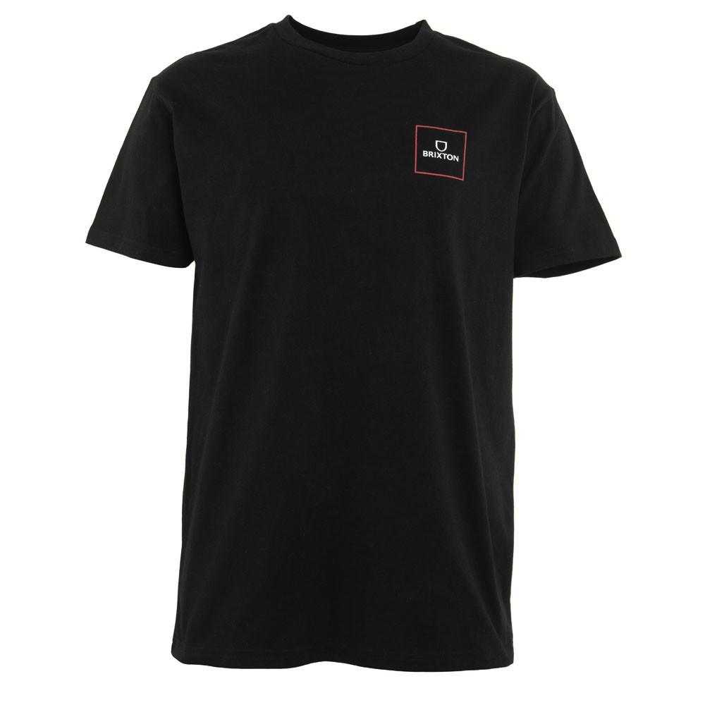 Polera Men Black Block Logo