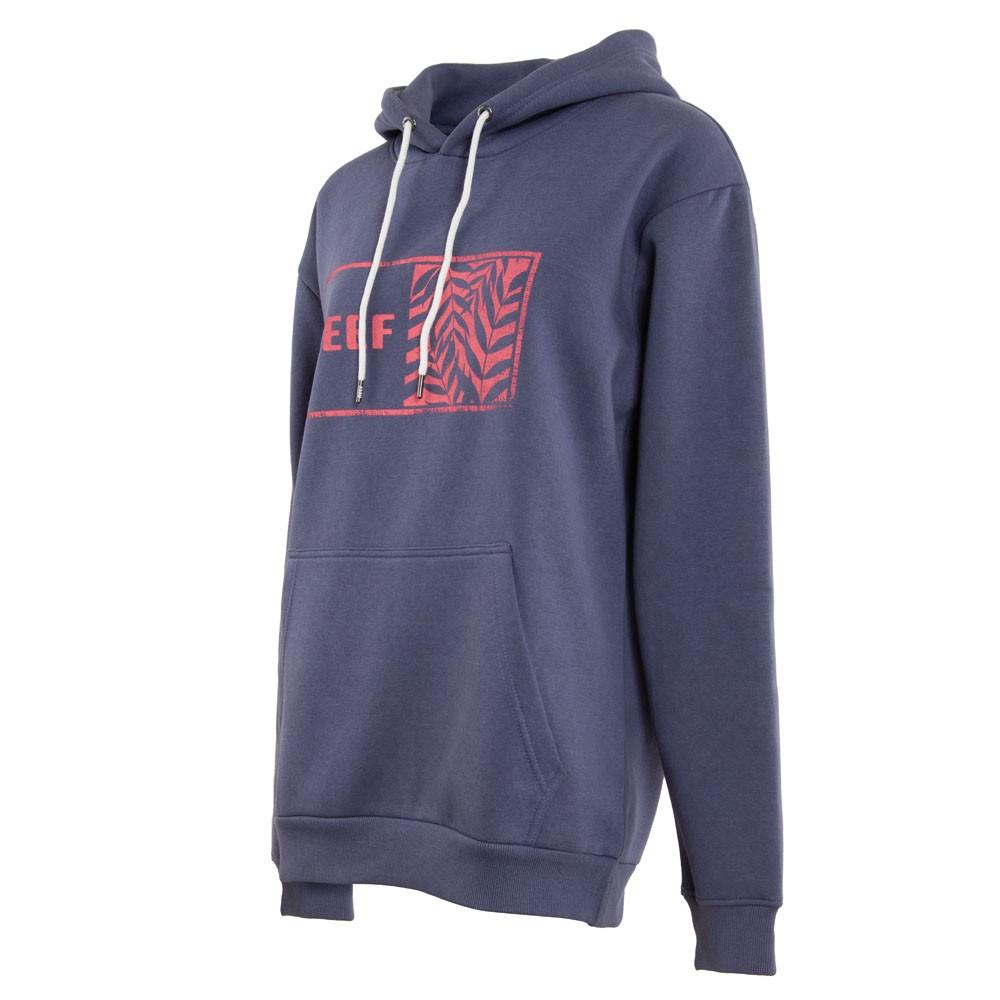 Poleron Men Hoodie Blue Burgundy