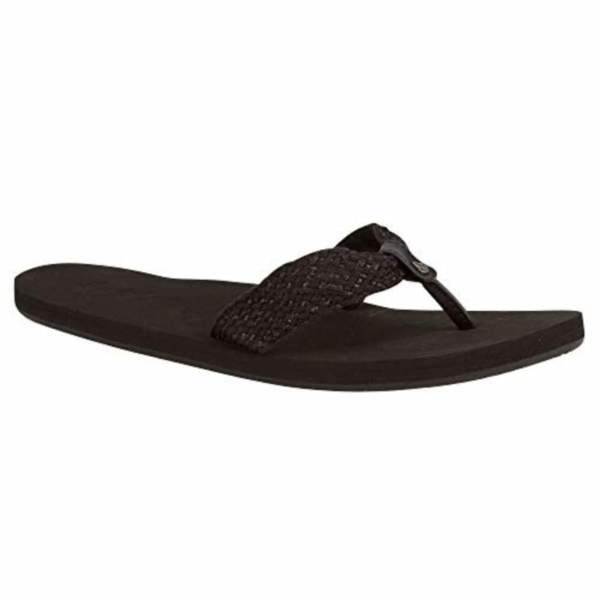 Sandalia Mujer Reef Mallory Scrunch Black Street Machine