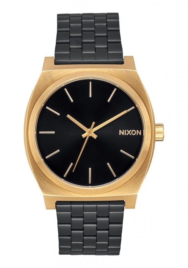 Reloj Nixon Time Teller Gold Black Sunray – Street Machine