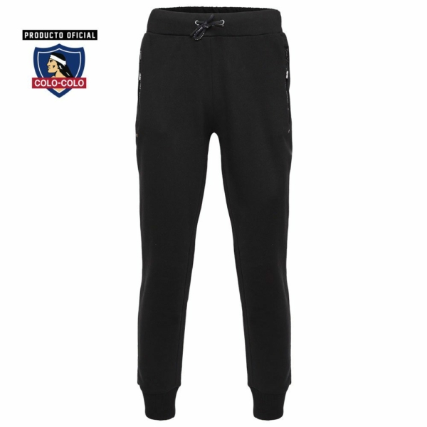 Pantalon Colo Colo Urbano Negro