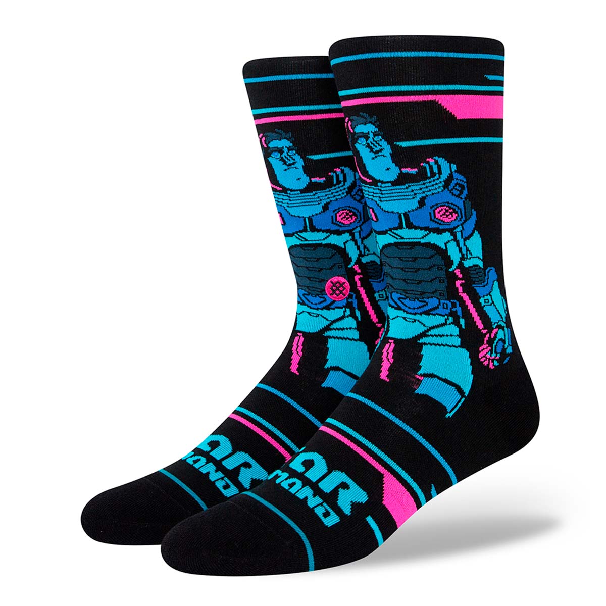 Stance Sock Buzz Lightyear Black Street Machine