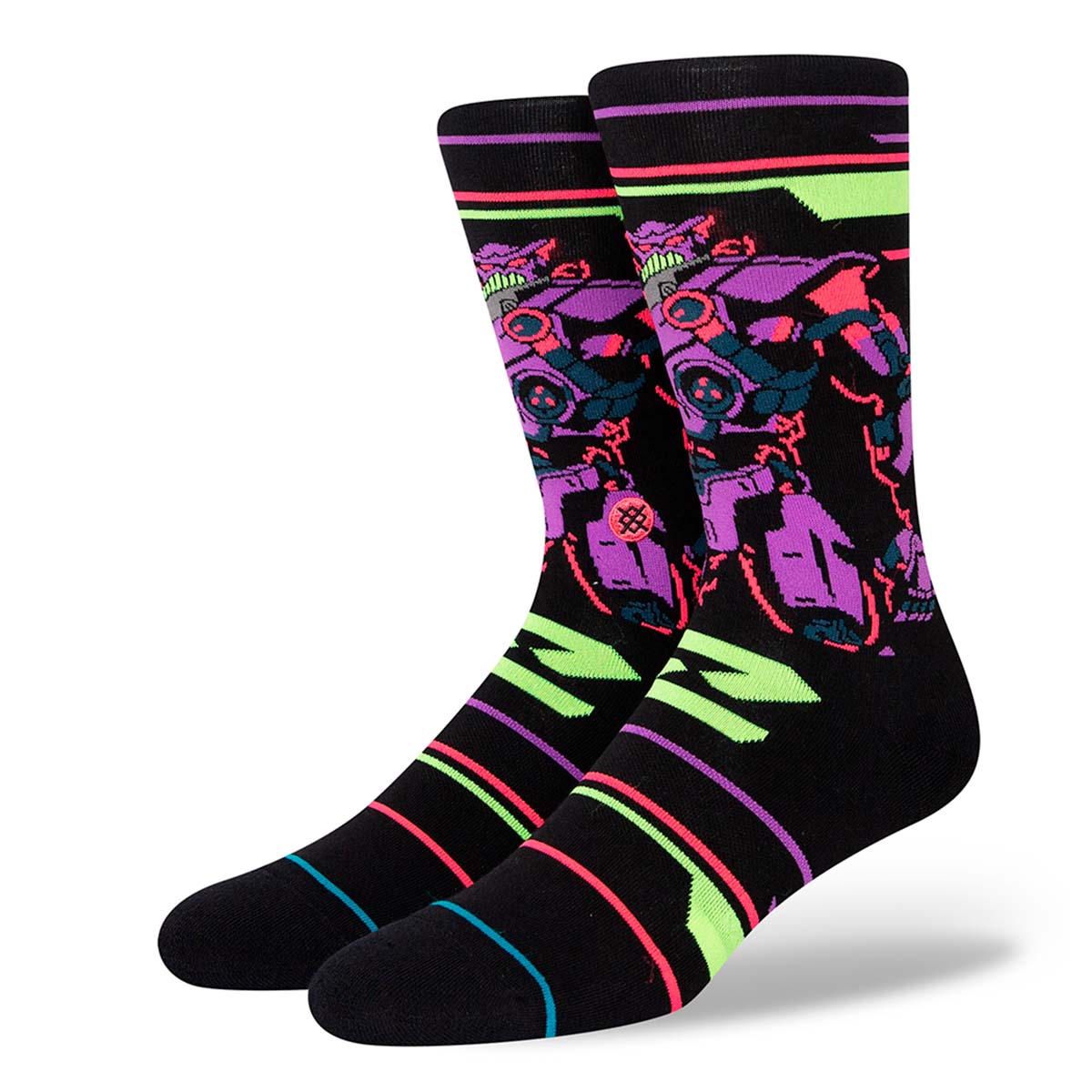Stance Sock Buzz Lightyear Zurg Black Street Machine