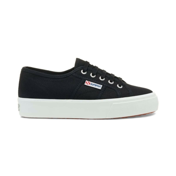 Zapatilla 2730 Mid Platform Black F White Street Machine