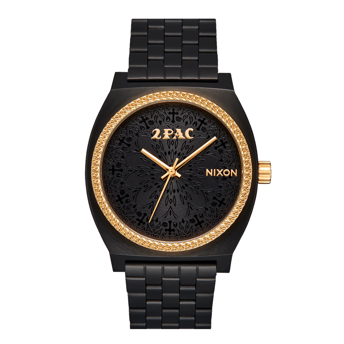 Reloj 2PAC time Teller Black Gold – Street Machine